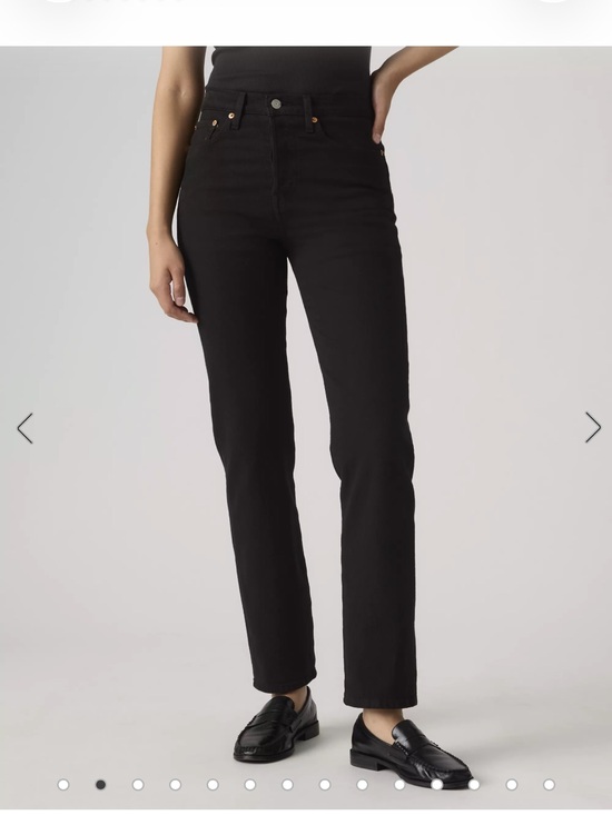 Levi's Denim - Levi's WEDGIE STRAIGHT ANKLE JEANS black W26 L30